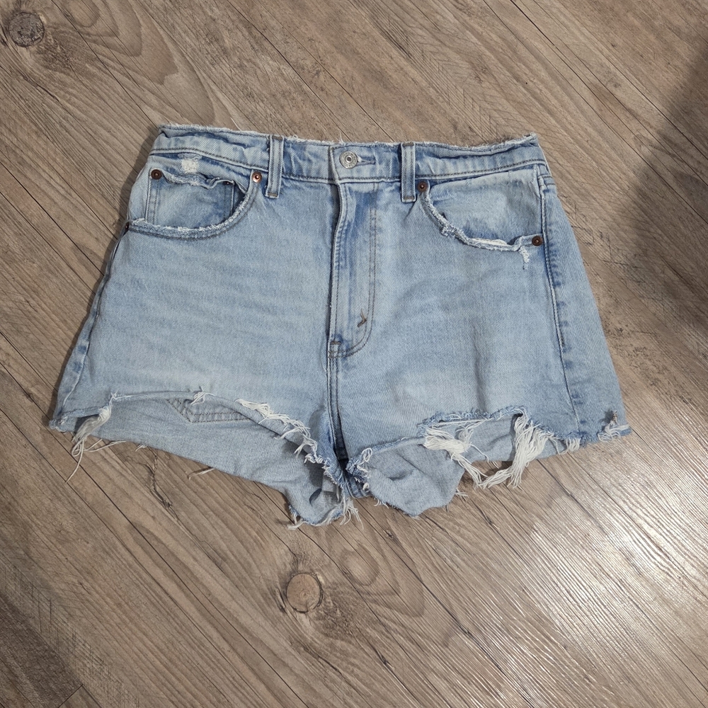 Abercrombie & Fitch High Rise Blue Jeans